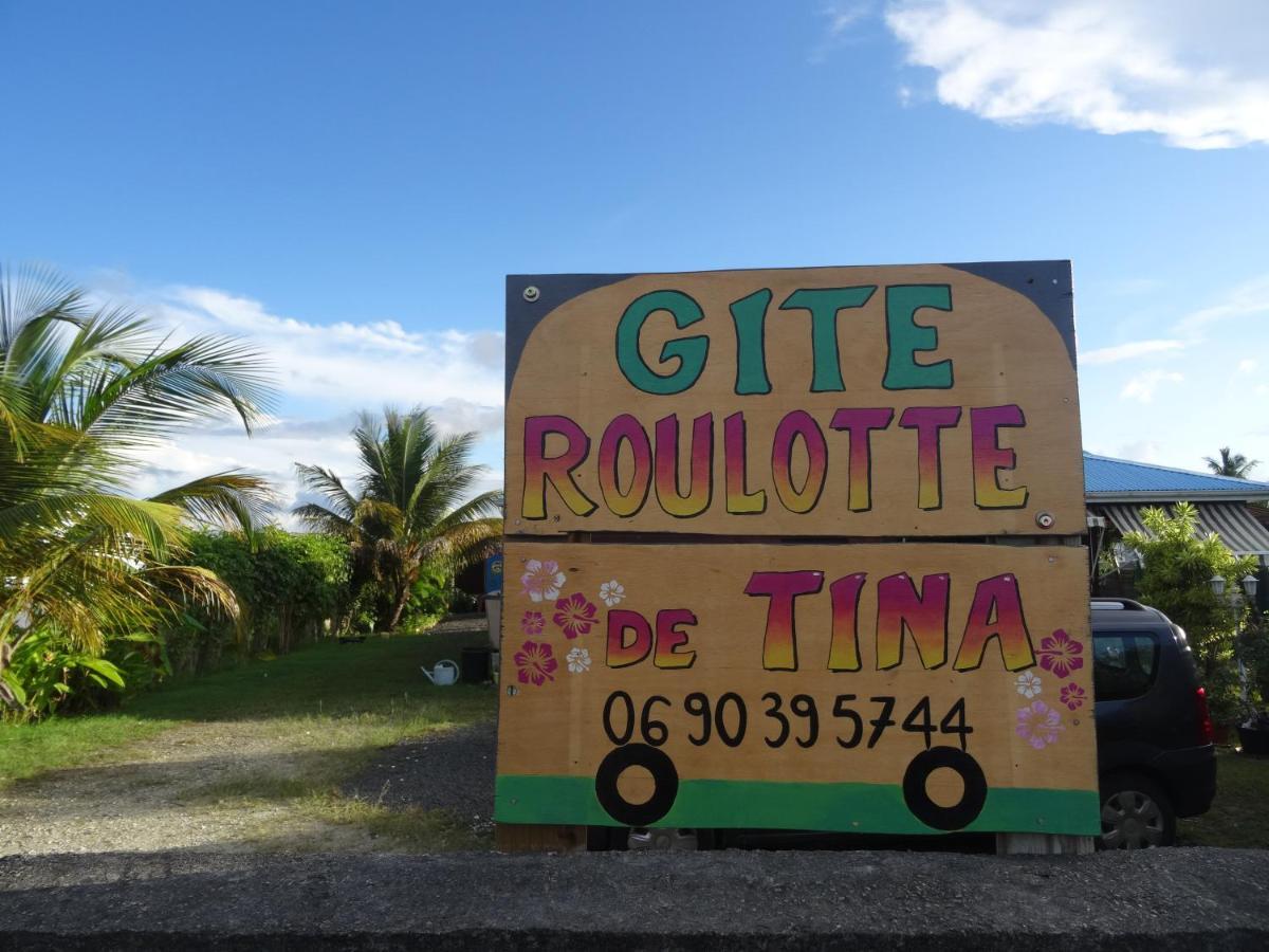 La Roulotte De Tina Villa Le Moule Exterior photo